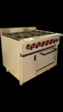 Gas Table Range 6 Burner With Oven 1