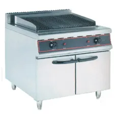 Gas Char Broiler with Stand 1
